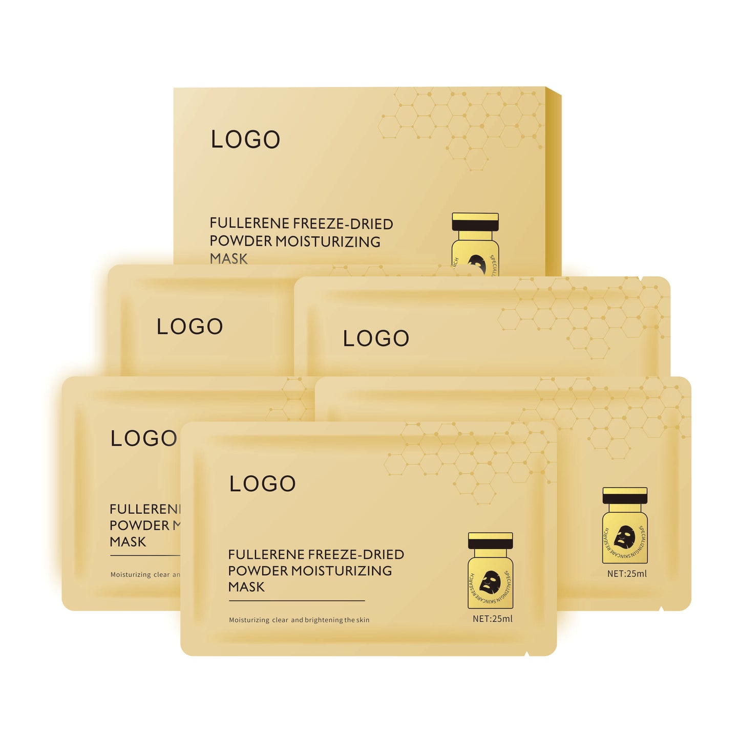 Servicio profesional de OEM/ODM OEM de mascarilla facial liofilizada