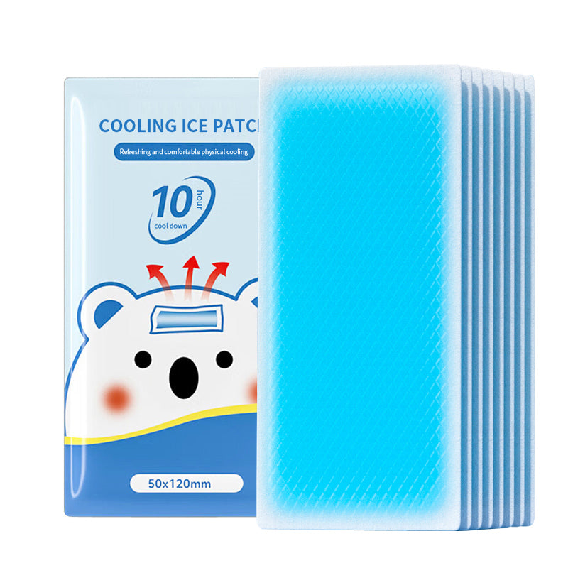 Proveedor OEM de parches refrescantes Almohadillas de hidrogel para alivio de fiebre Fábrica de etiquetas privadas personalizadas