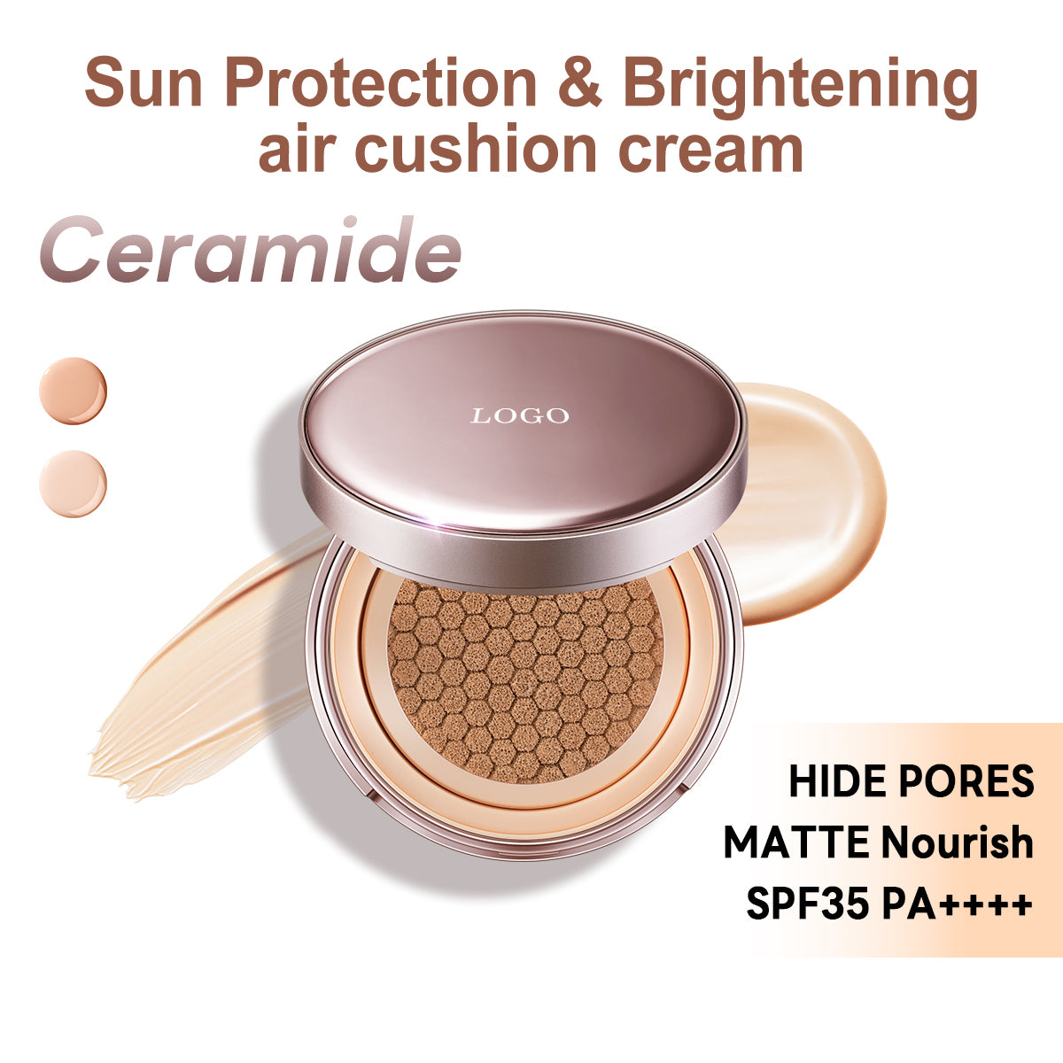 Crema BB de cojín de aire multi-efecto para protector solar