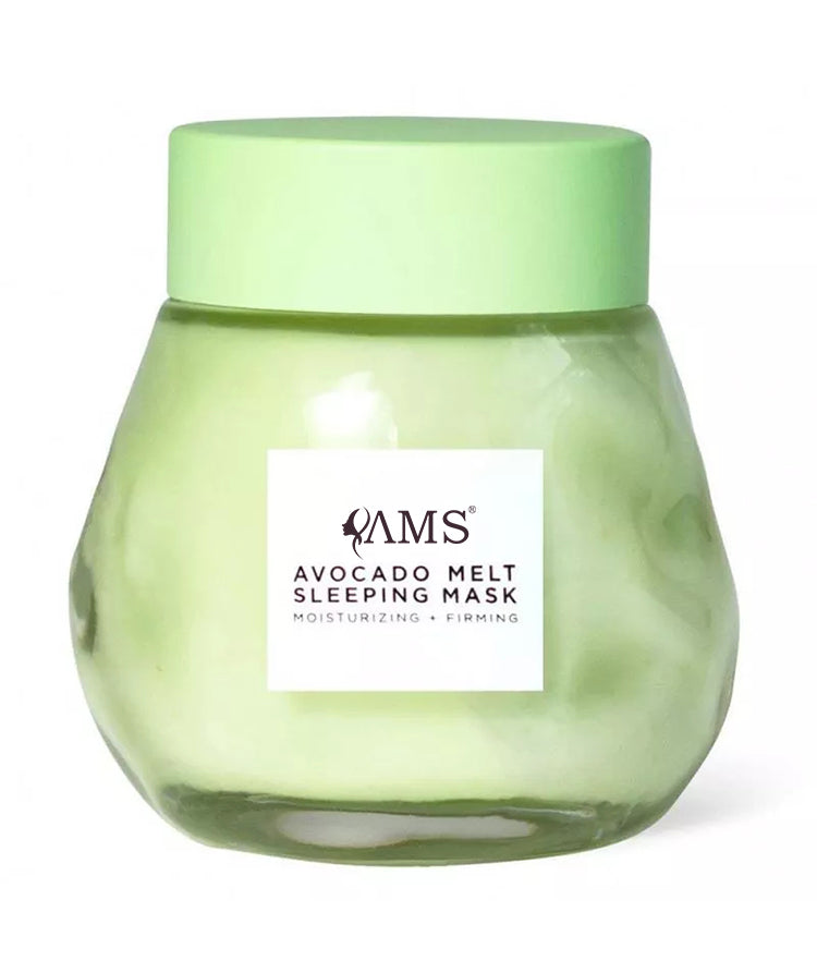 Mascarilla para dormir de aguacate Fábrica de fabricación y procesamiento de cosméticosOEM