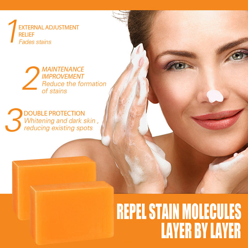 Jabón Iluminador con Ácido Kójico OEM para Corregir Manchas Oscuras y Mejorar el Tono de la Piel