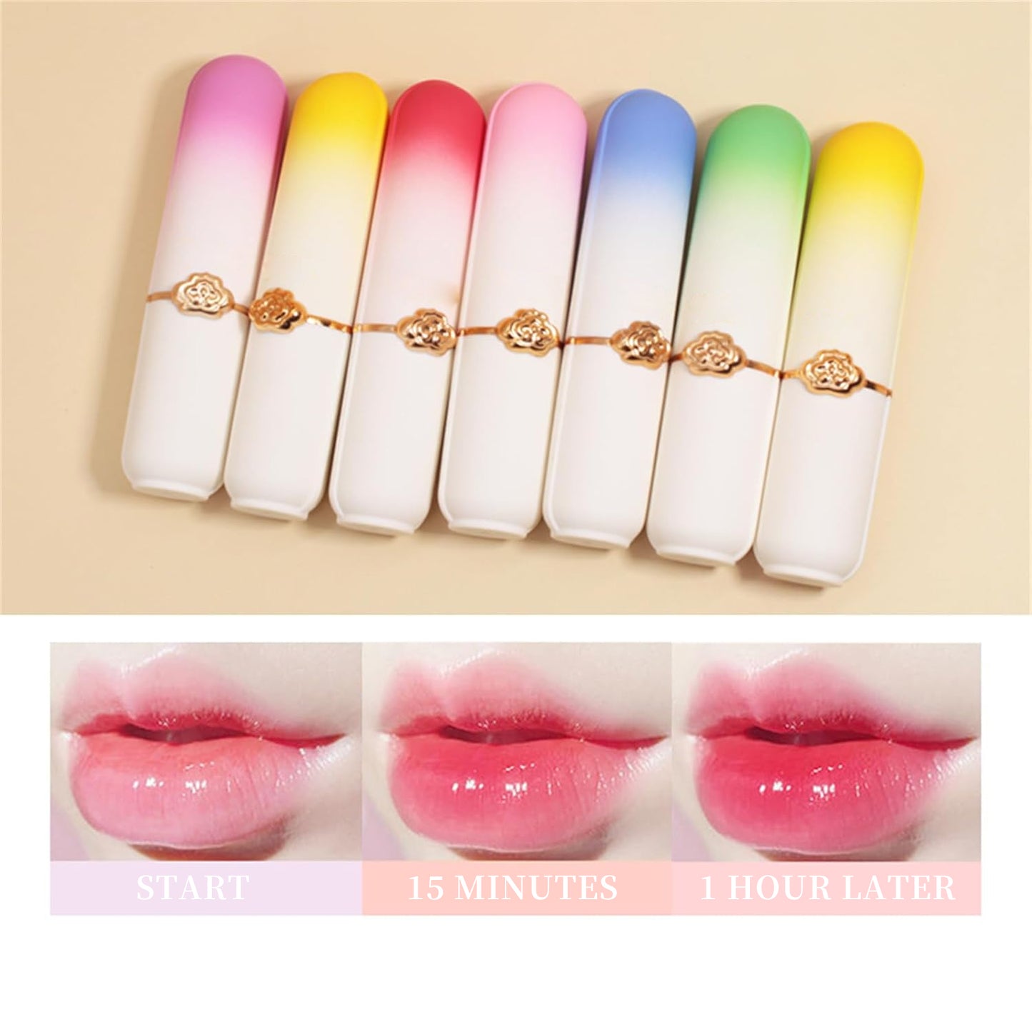 Bálsamo labial natural con sabor a fruta Fabricante OEM Cuidado de labios