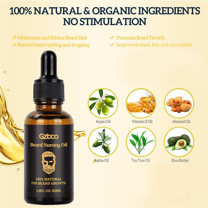 Aceite para Barba OEM Aceite Nutritivo para el Cuidado y Aseo de la Barba